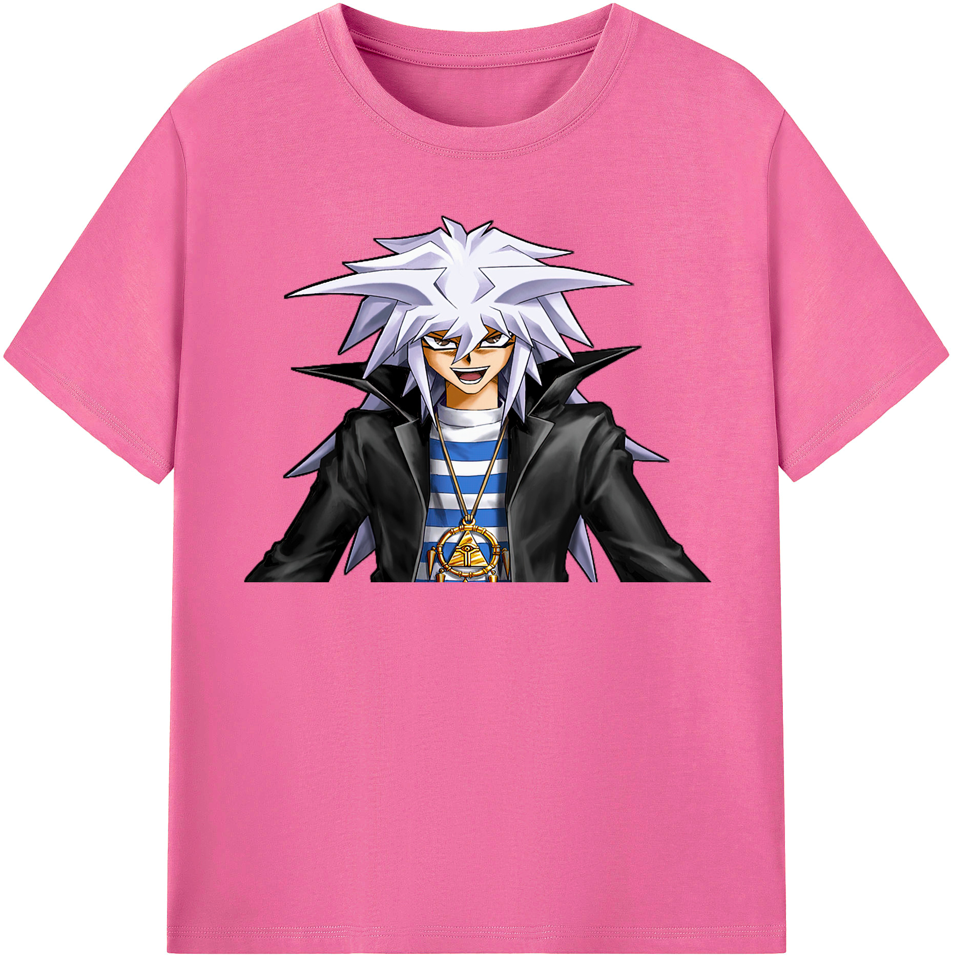 （画像用） 遊☆戯☆王 Yu-Gi-Oh! レディースカジュアルプリントTシャツ（綿100％）